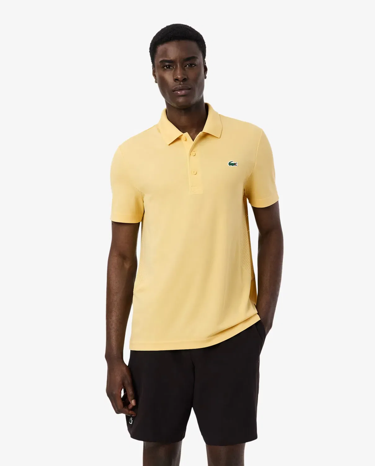 Мужское поло с коротким рукавом Tennis x Novak Djokovic Lacoste, Amarillo