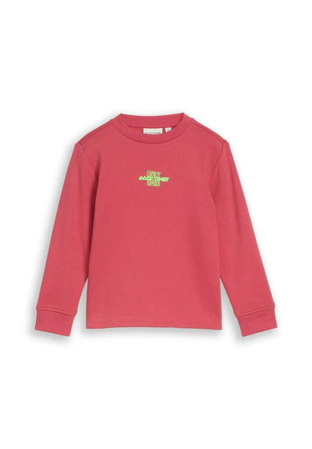Толстовка Strick & sweatshirts с принтом - толстовка Tom Tailor, Berry Red