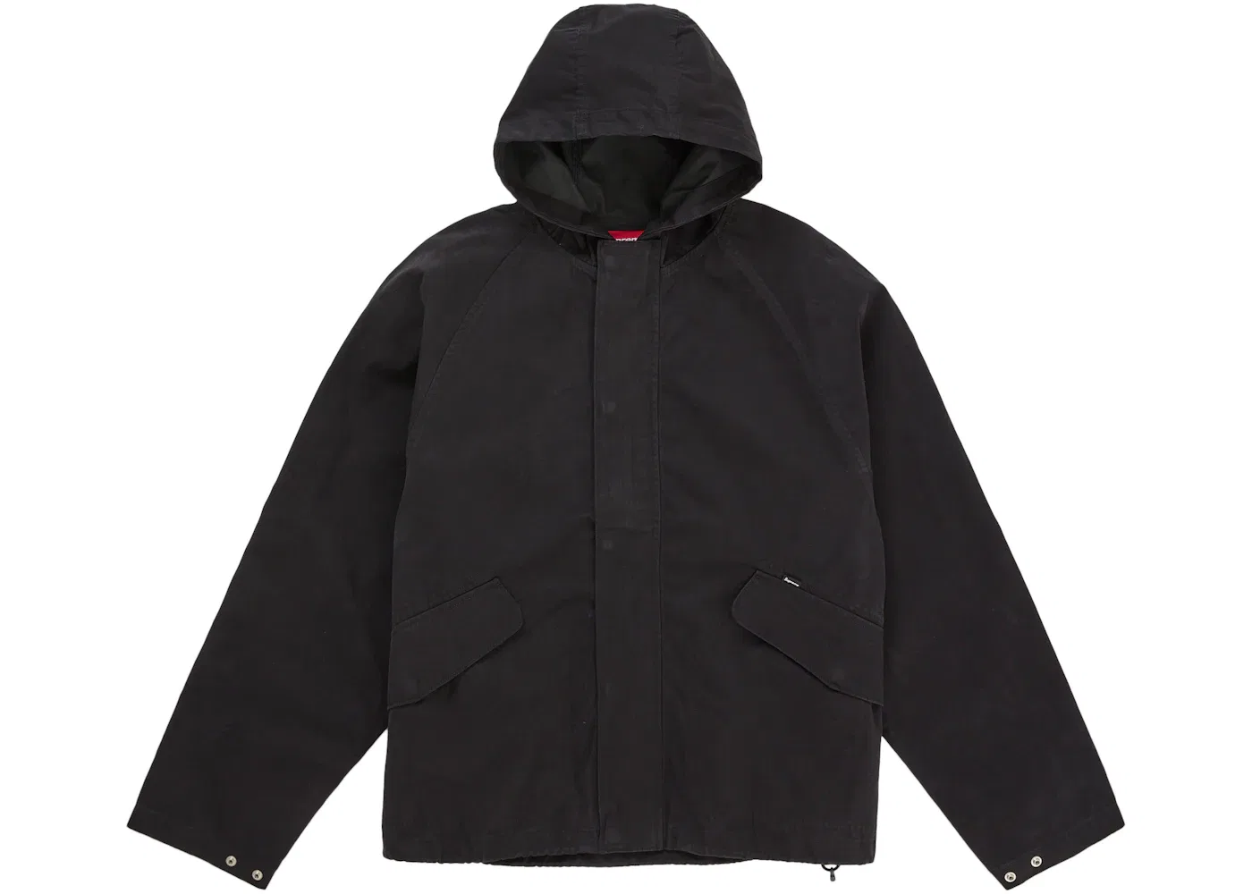 Мужская куртка с капюшоном реглан Supreme, Black