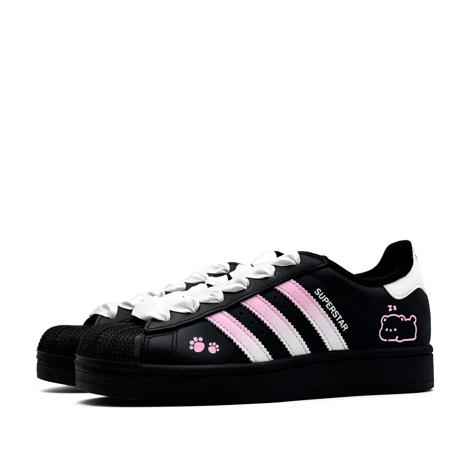 Детские кроссовки для скейтбординга Superstar 2 Adidas Originals, Black — фото 4
