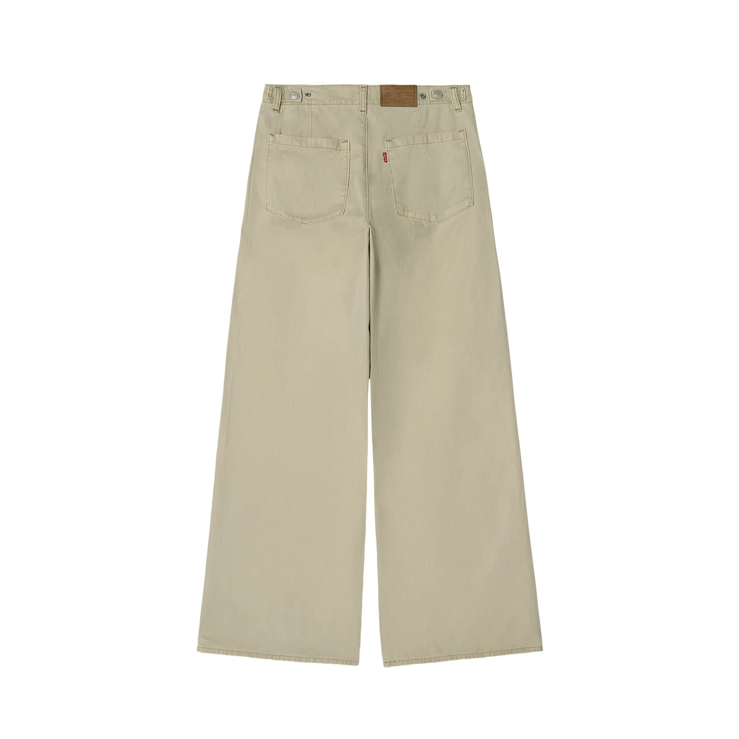 Женские карго-брюки хаки с утилитарным стилем Levis, Khaki — фото 3