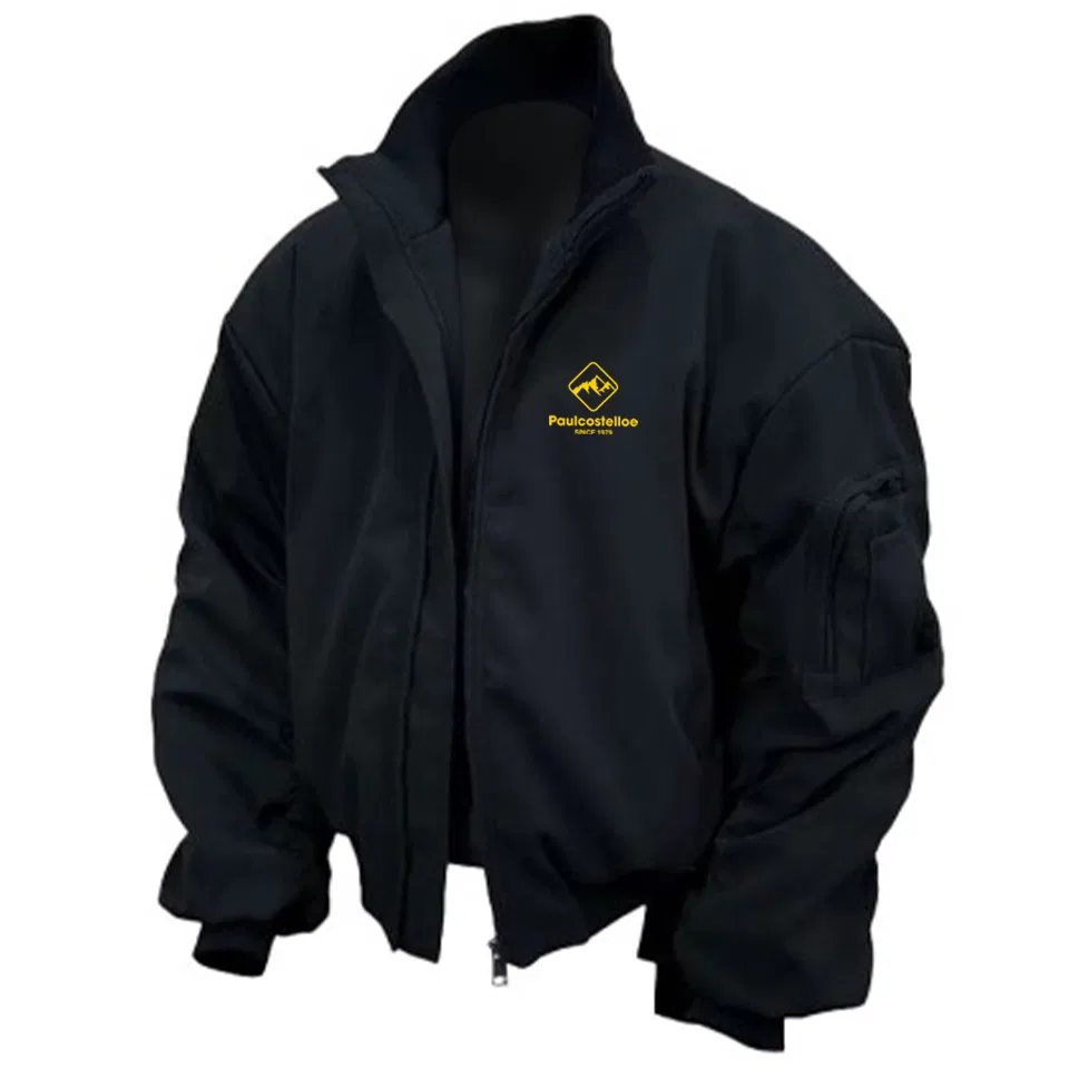 Детская куртка-пилот с воротником-стойкой Black Yellow Paul Costelloe