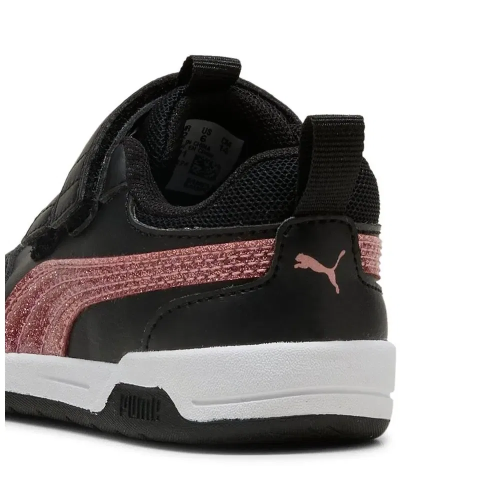 Кроссовки низкие Puma Multiflex 2 Glitz FS V Inf, черный — фото 2