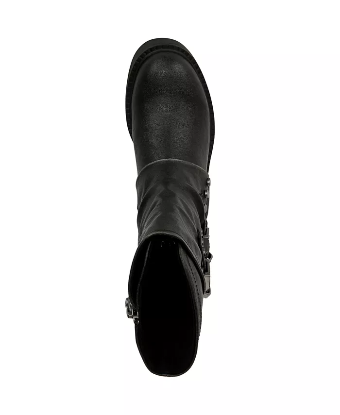 Женские ботинки Venice Mid Calf на устойчивом каблуке Blowfish Malibu, черный — фото 4