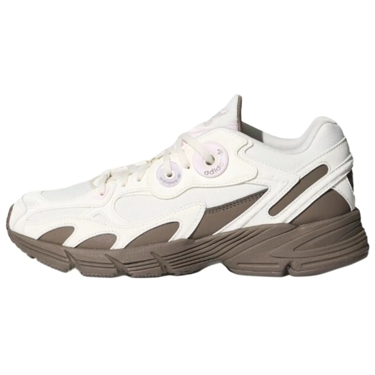 Детские кроссовки на толстой подошве Adidas Originals Astir, Jade White/Light Gray Brown/Pink