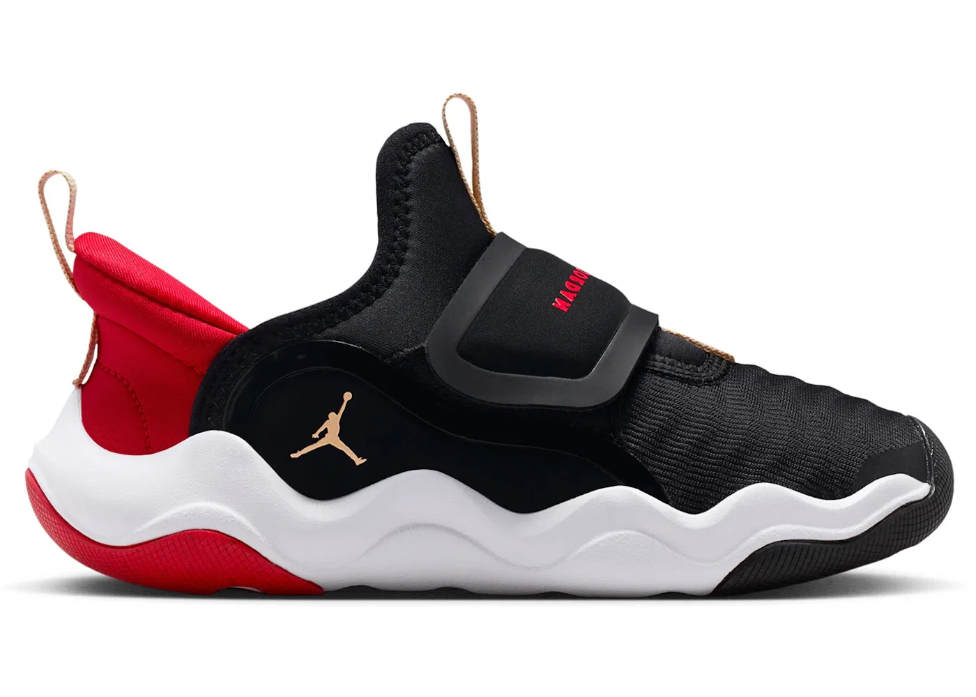 Детские кроссовки для мальчиков с системой EasyOn Jordan 23/7.2 EasyOn Jordan, Black/Fire Red/White/Sesame