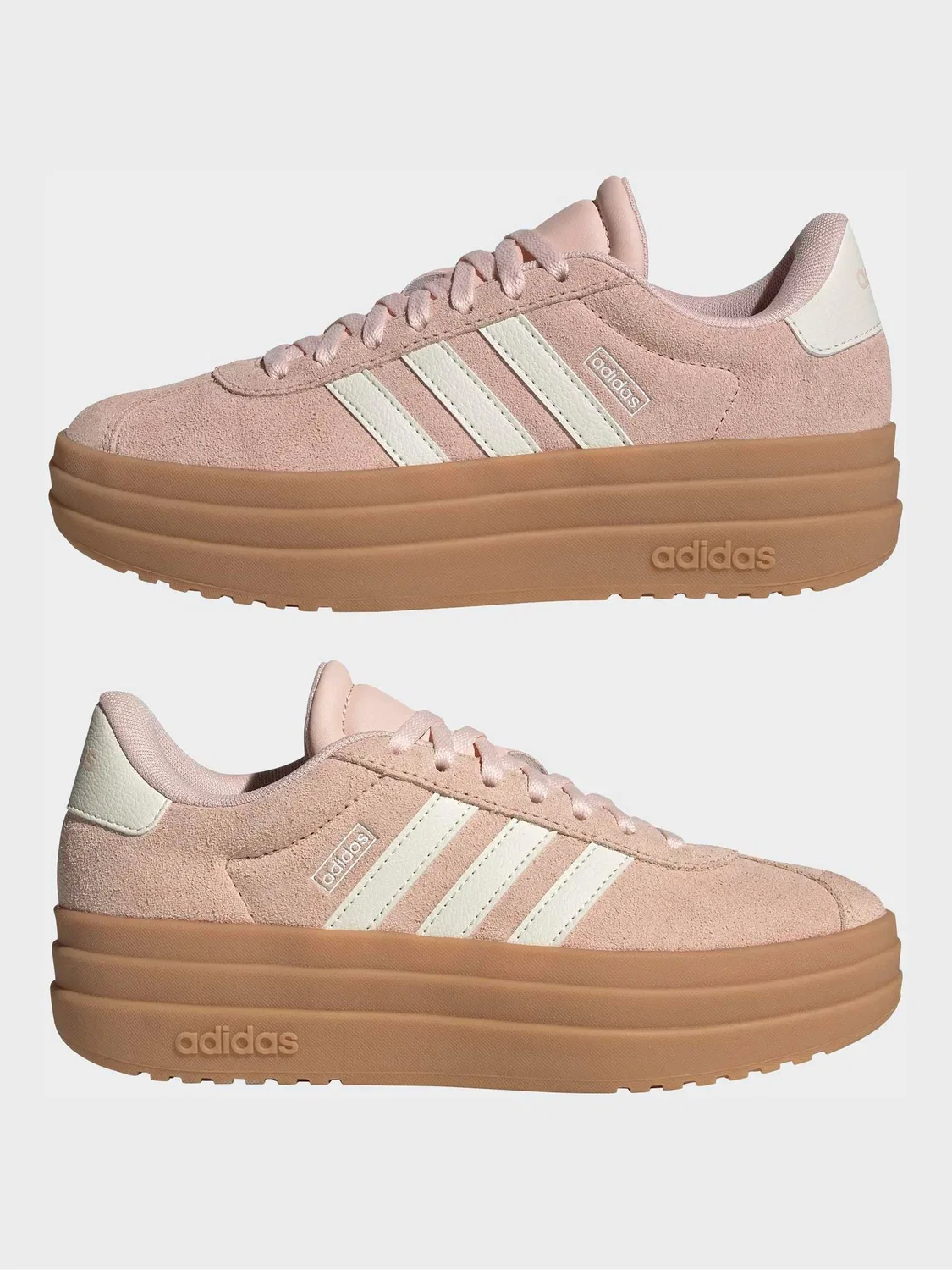 Кроссовки VL Court Bold adidas, Light Pink — фото 3
