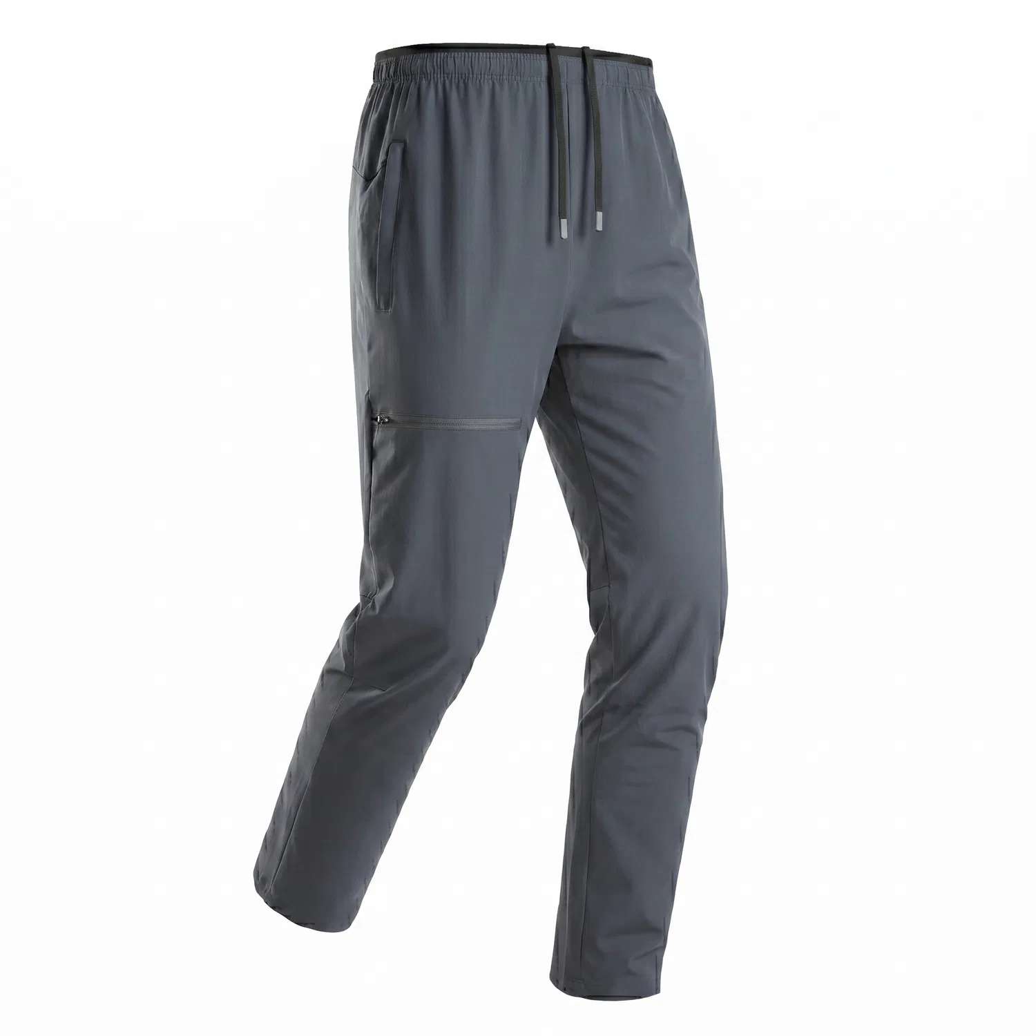 Детские длинные брюки городского стиля из льна Red bean, Цвет Graphite Gray