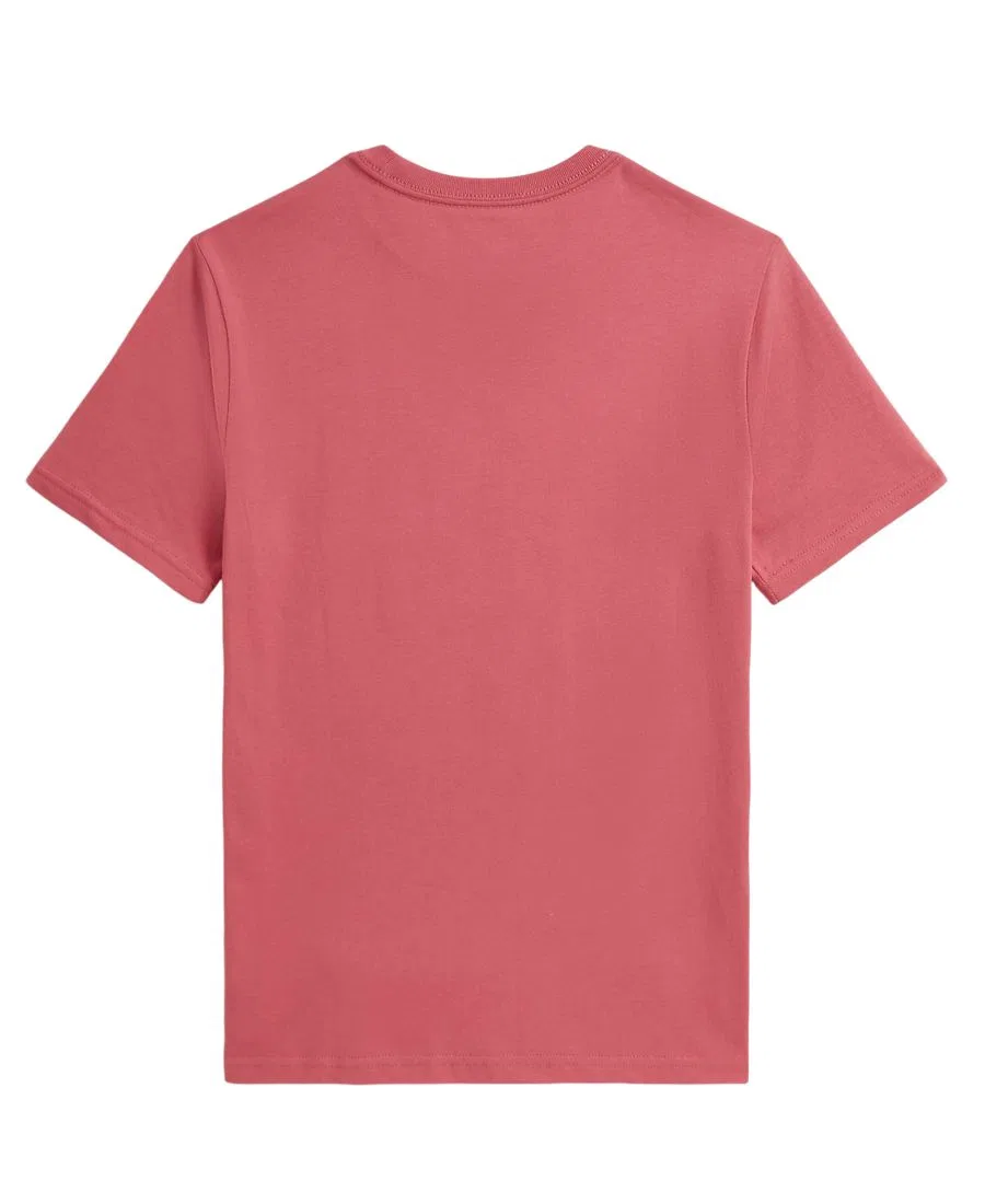 Детская футболка для мальчиков с принтом Polo Bear Jersey Polo Ralph Lauren, Adirondack Berry — фото 2