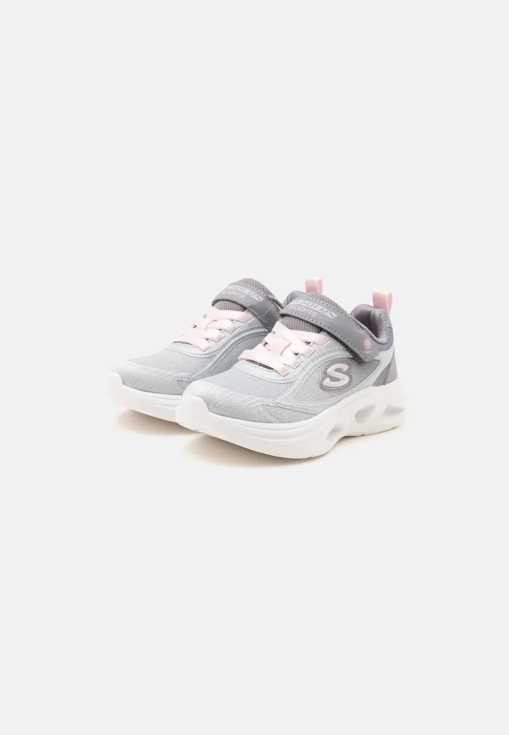 Sola glow 2.0 - кроссовки Skechers, Light Gray/Multi-Coloured — фото 2