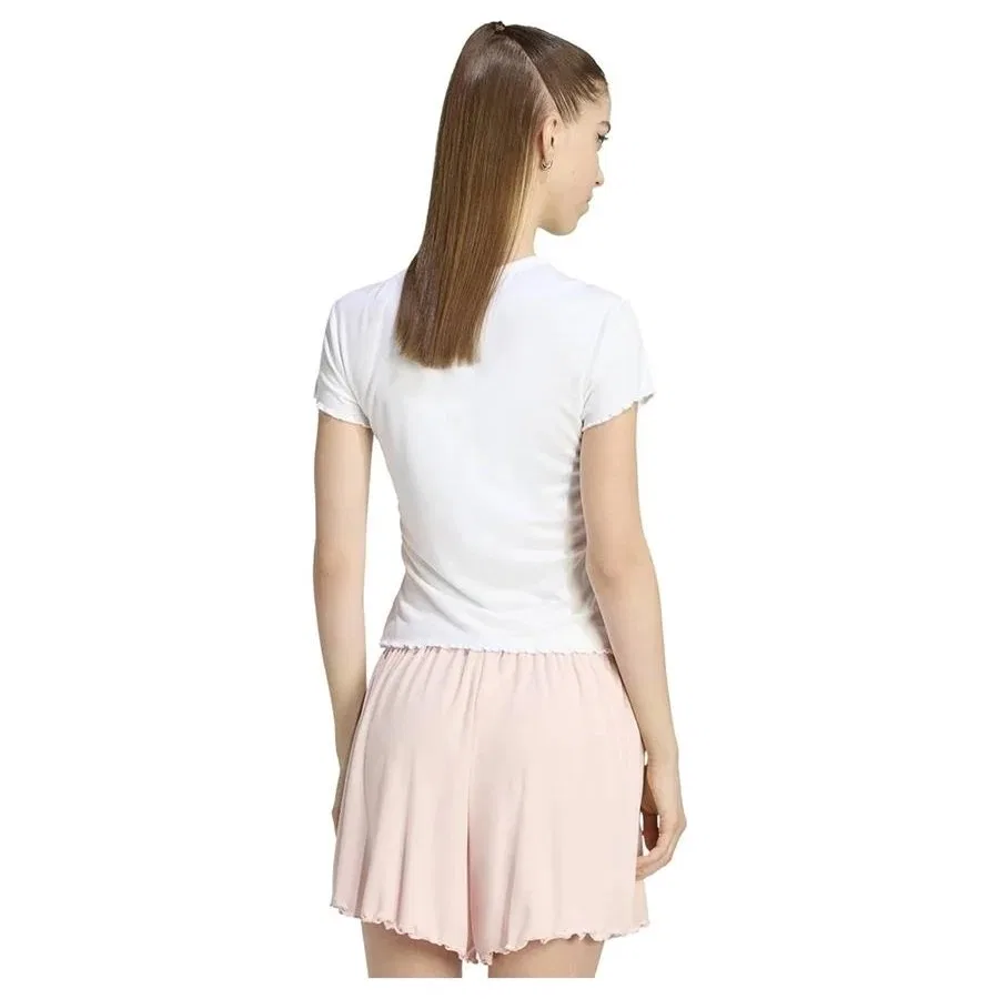 Женская футболка с коротким рукавом adidas ESS Baby SS T KE1107, Белый — фото 3