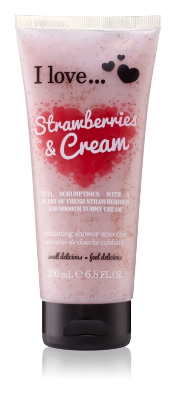 

Скраб для душа I love... Strawberries & Cream