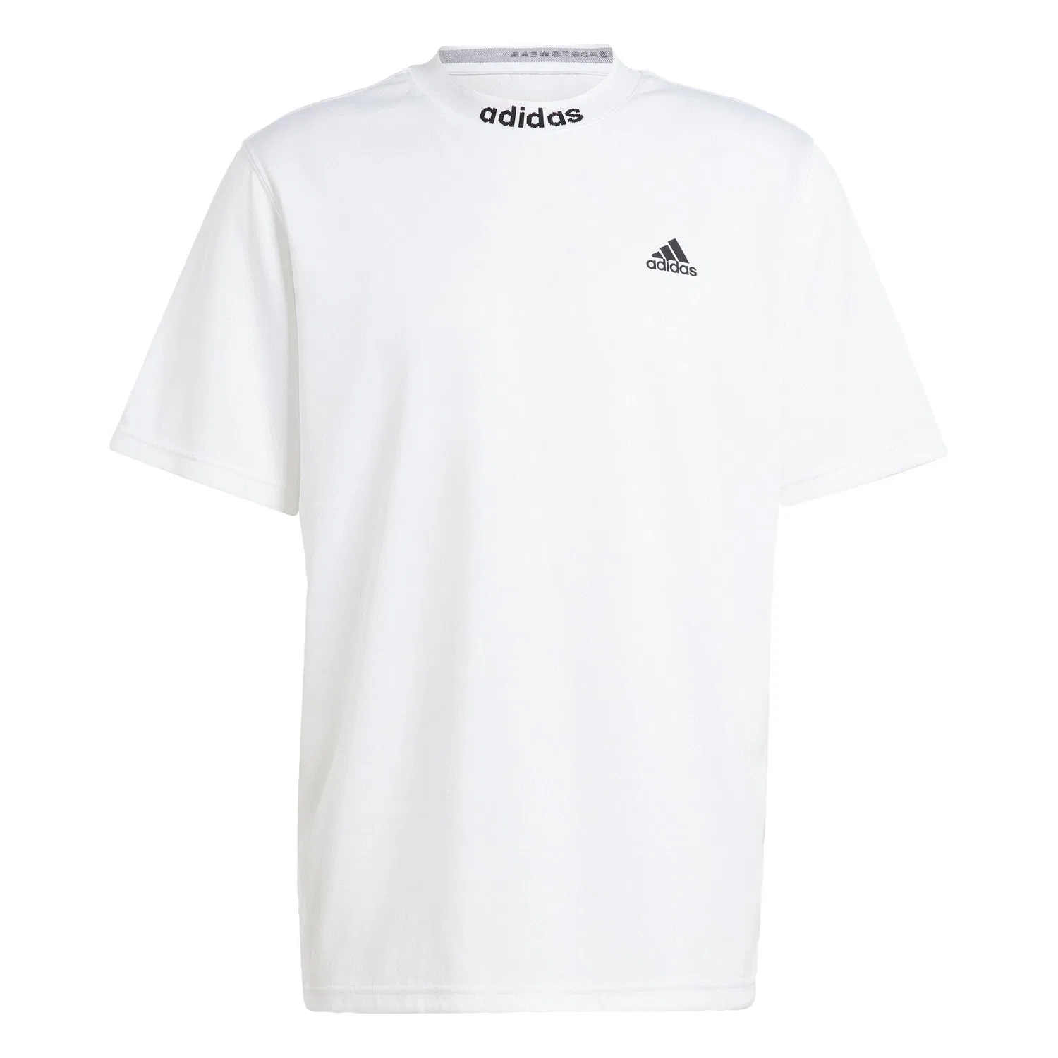 Мужская футболка с сетчатой спинкой adidas Sportswear, Цвет WEISS — фото 2