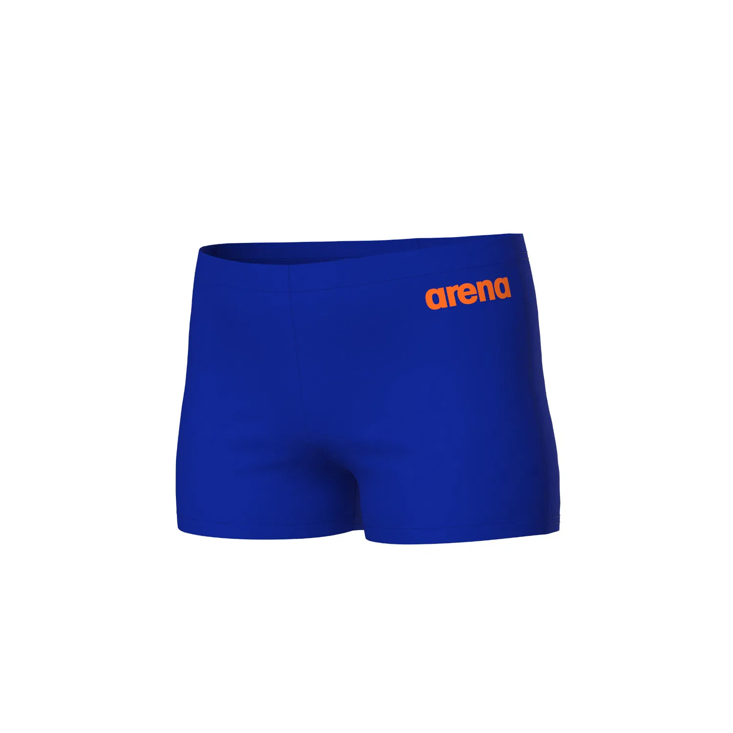 Детские плавки для мальчиков с принтом Team Swim Short Arena, Konigsblau / Orange / Mediterranes Blau