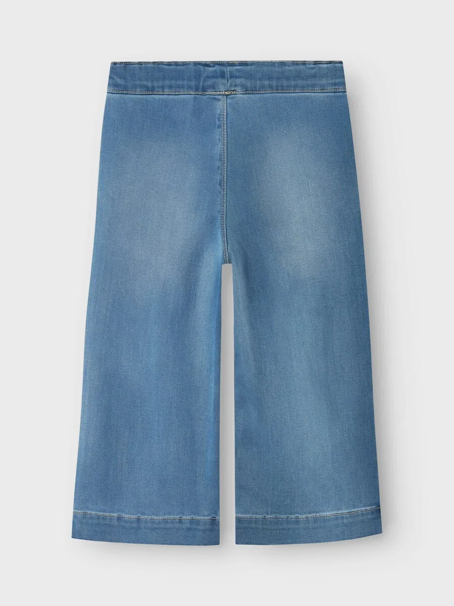 Джинсы NAME IT Wide leg Jeans 'Bella' синего цвета — фото 2