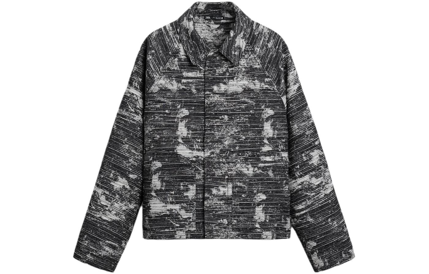 

Куртка ограниченной серии Year Of The Dragon для мужчин, черная/белая Zara, черный/белый
