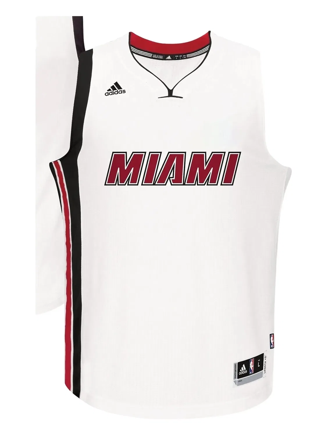 Майка Swingman Miami Heat Adidas, белый