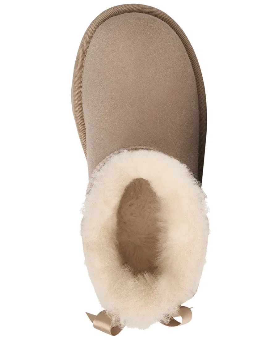 Детские ботинки-угги Ultra Mini Bailey Bow с бантиком UGG, Sand — фото 3