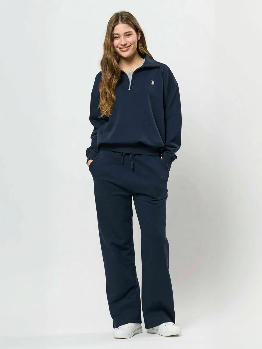 Брюки U.S. POLO ASSN. Regular Pants 'UWLenette' цвета сапфир — фото 2