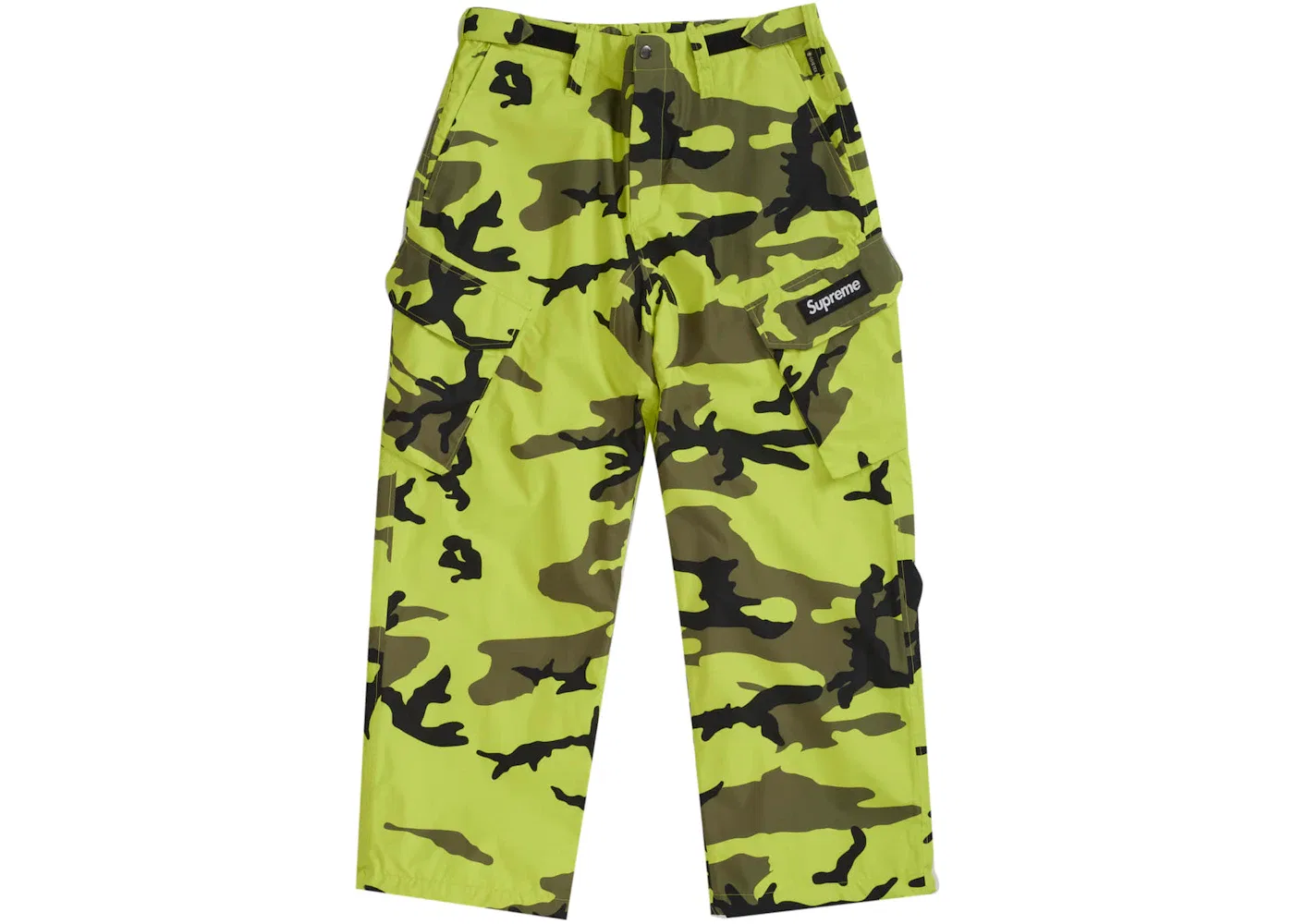 Мужские брюки с принтом Pant (SS25) Supreme, Fluorescent Camo