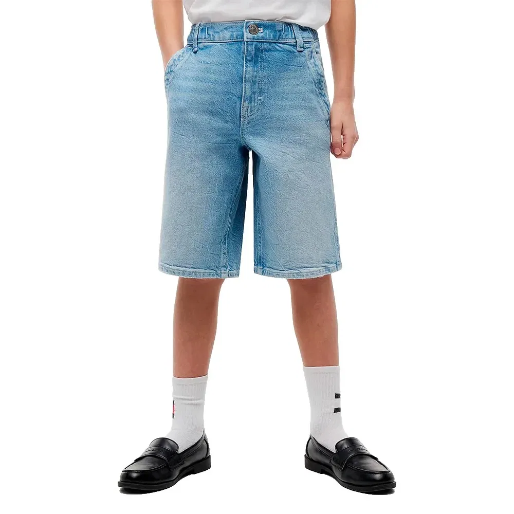 Детские шорты джинсовые свободного кроя Sailor Baggy Fit Tommy hilfiger, Blue