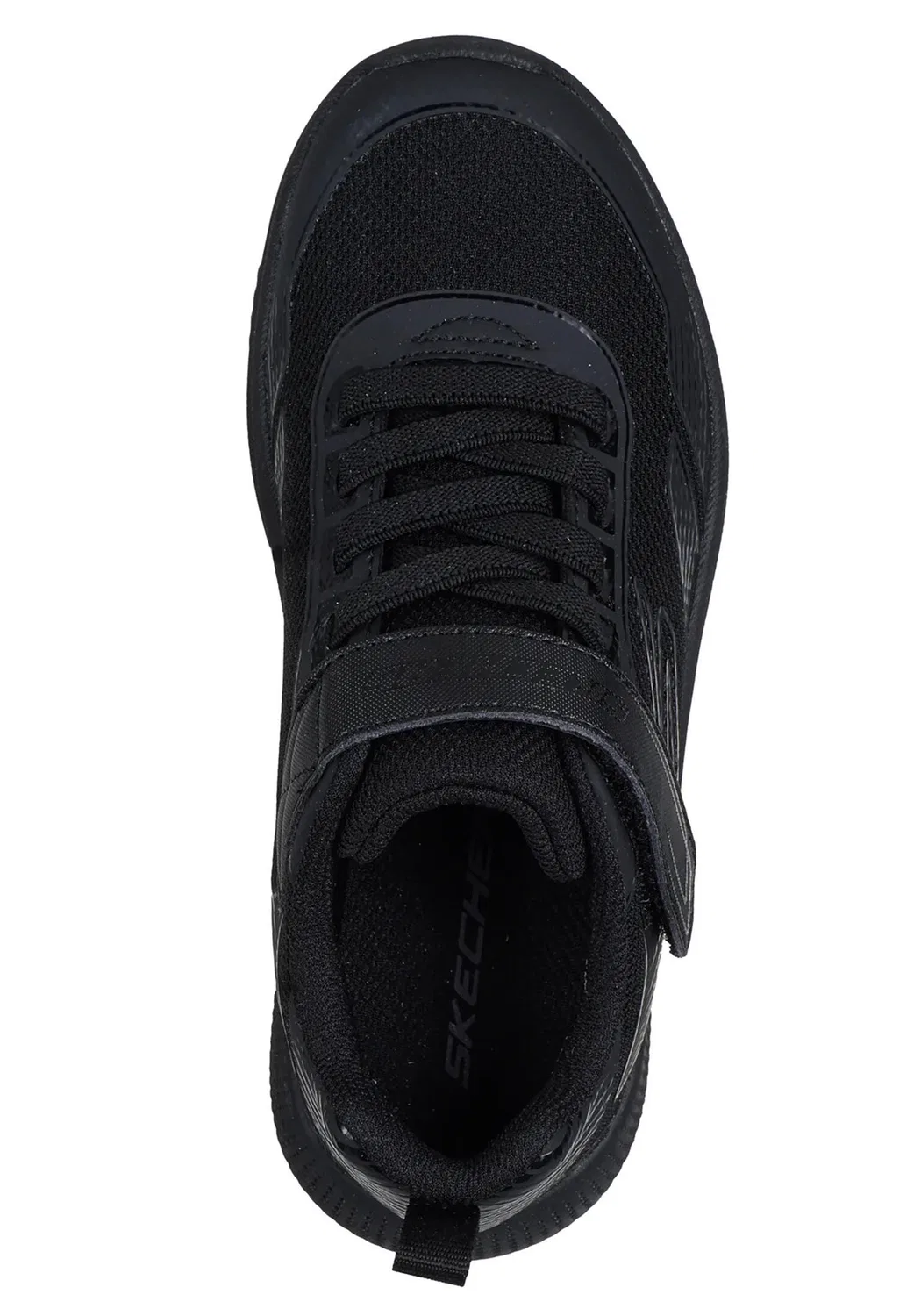 Детские кроссовки с липучками Microspec Advance-Oasis Point Skechers, Schwarz — фото 3