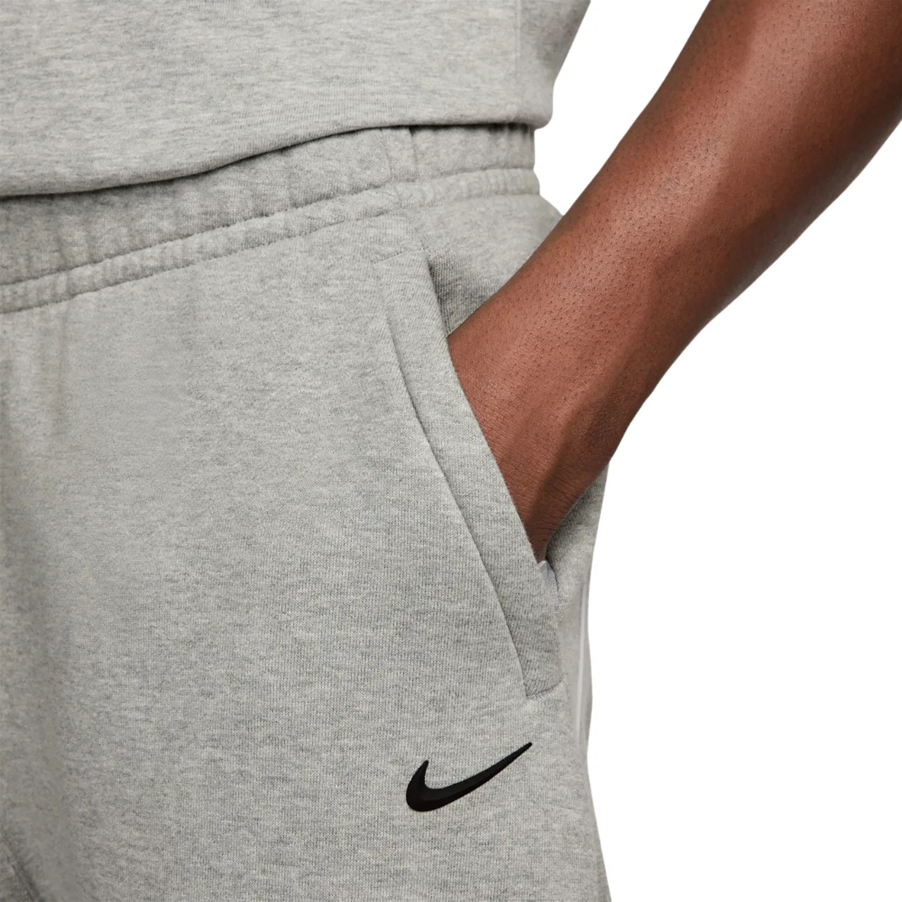 Мужские брюки из флиса NOCTA Nike, серый/серебристый — фото 3