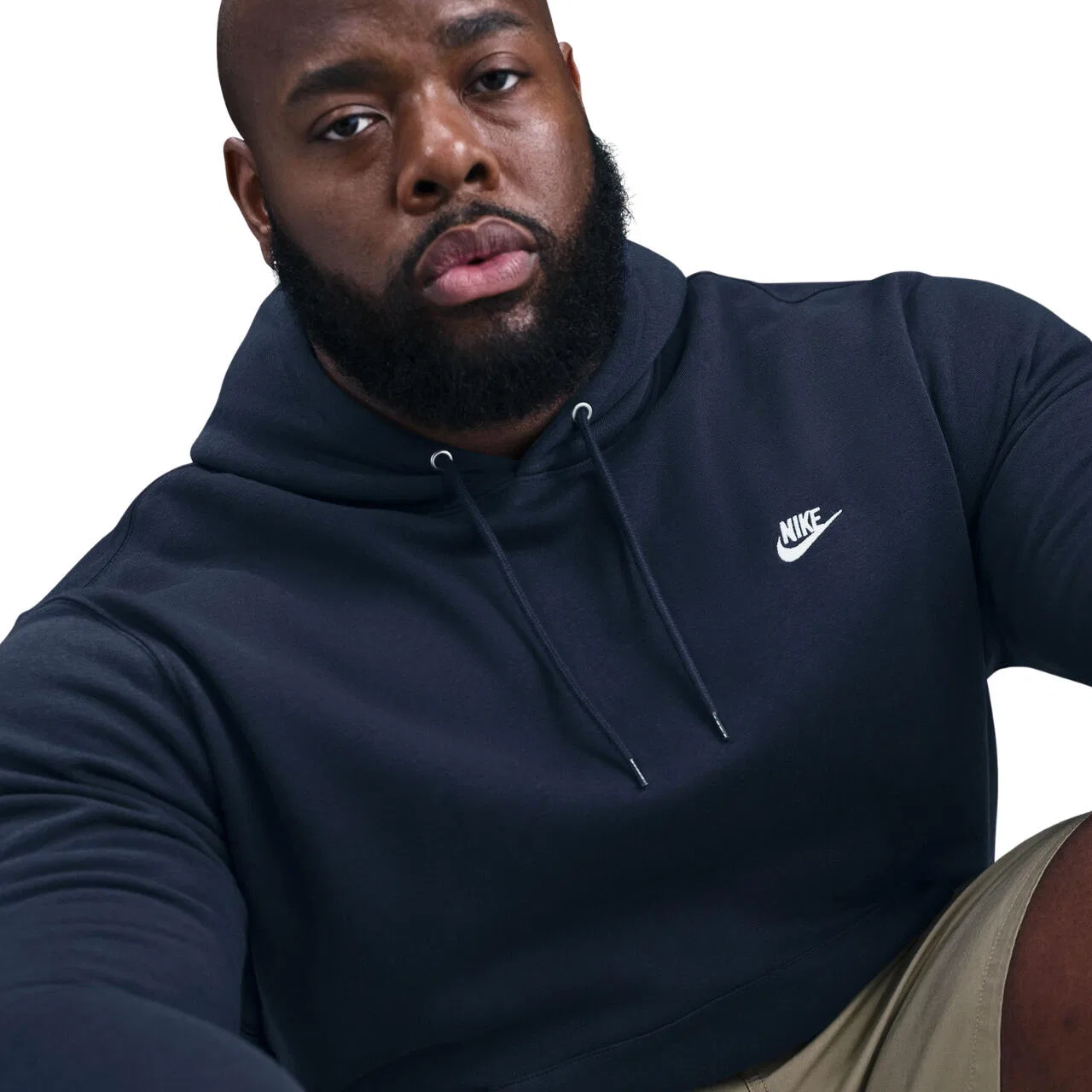 Мужской хлопковый свитшот Nike Club BB, Nike, Синий — фото 4