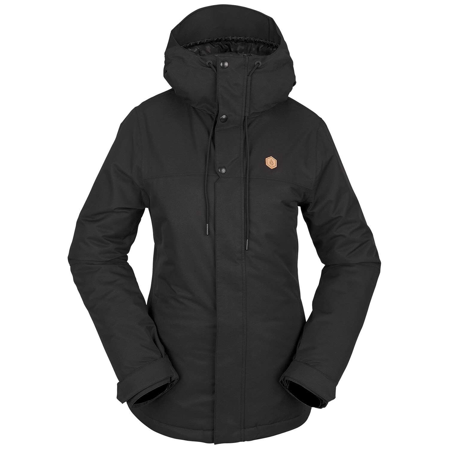 

Куртка Volcom женская утепленная, черный