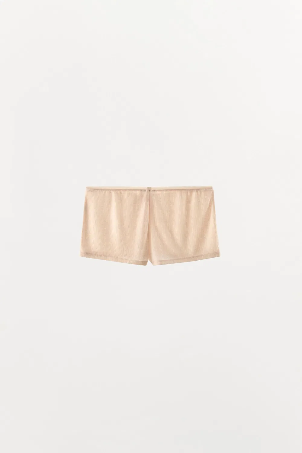 Шорты с ажурным узором, бантом и пуговицами ZARA, Pale Pink — фото 4