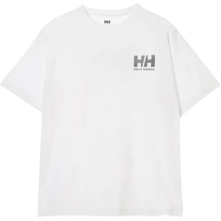Детская быстросохнущая футболка с принтом HELLY HANSEN, Clear White CW