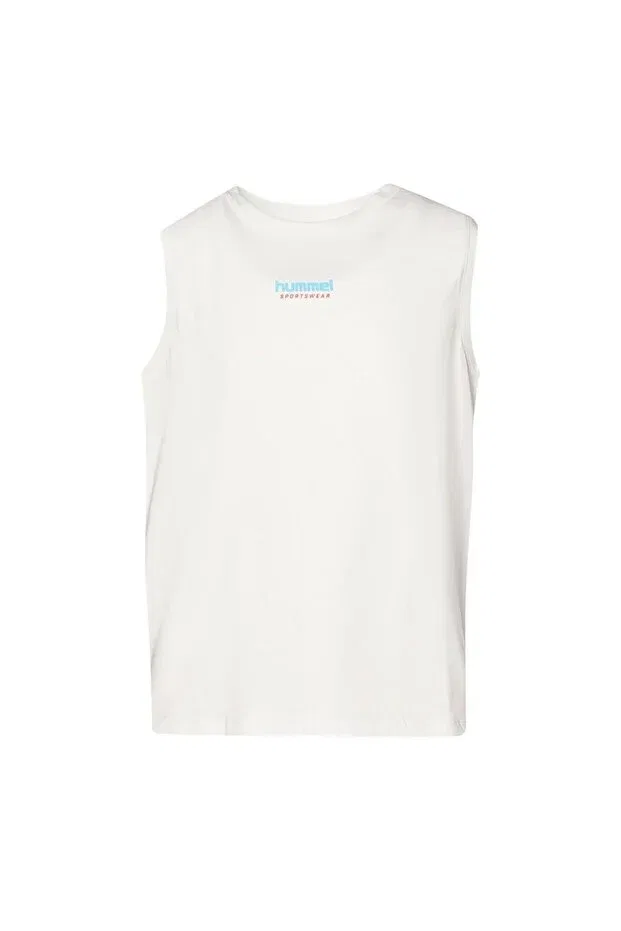Детская майка для мальчиков без рукавов Nayeli child athlete Hummel, White — фото 4