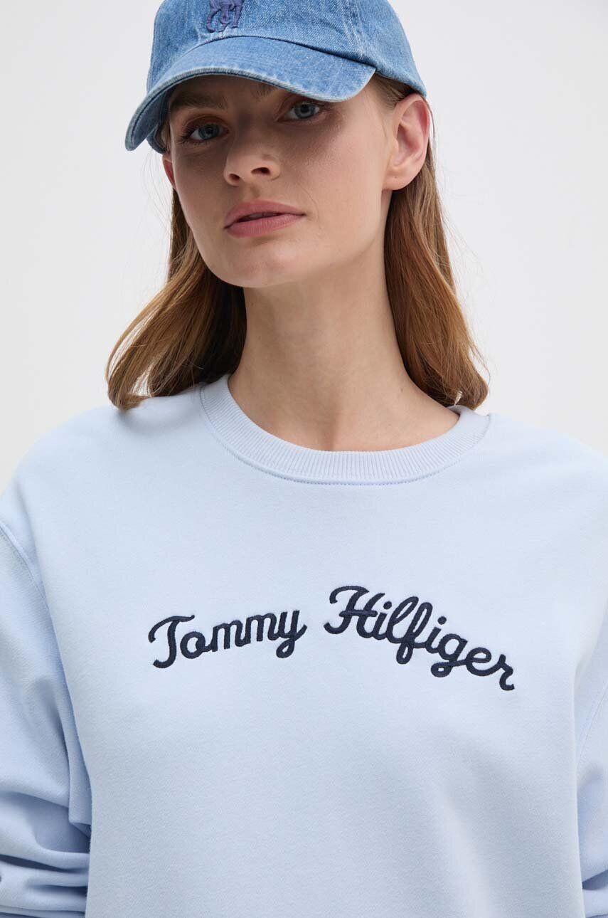 

Хлопковая толстовка Tommy Hilfiger, синий