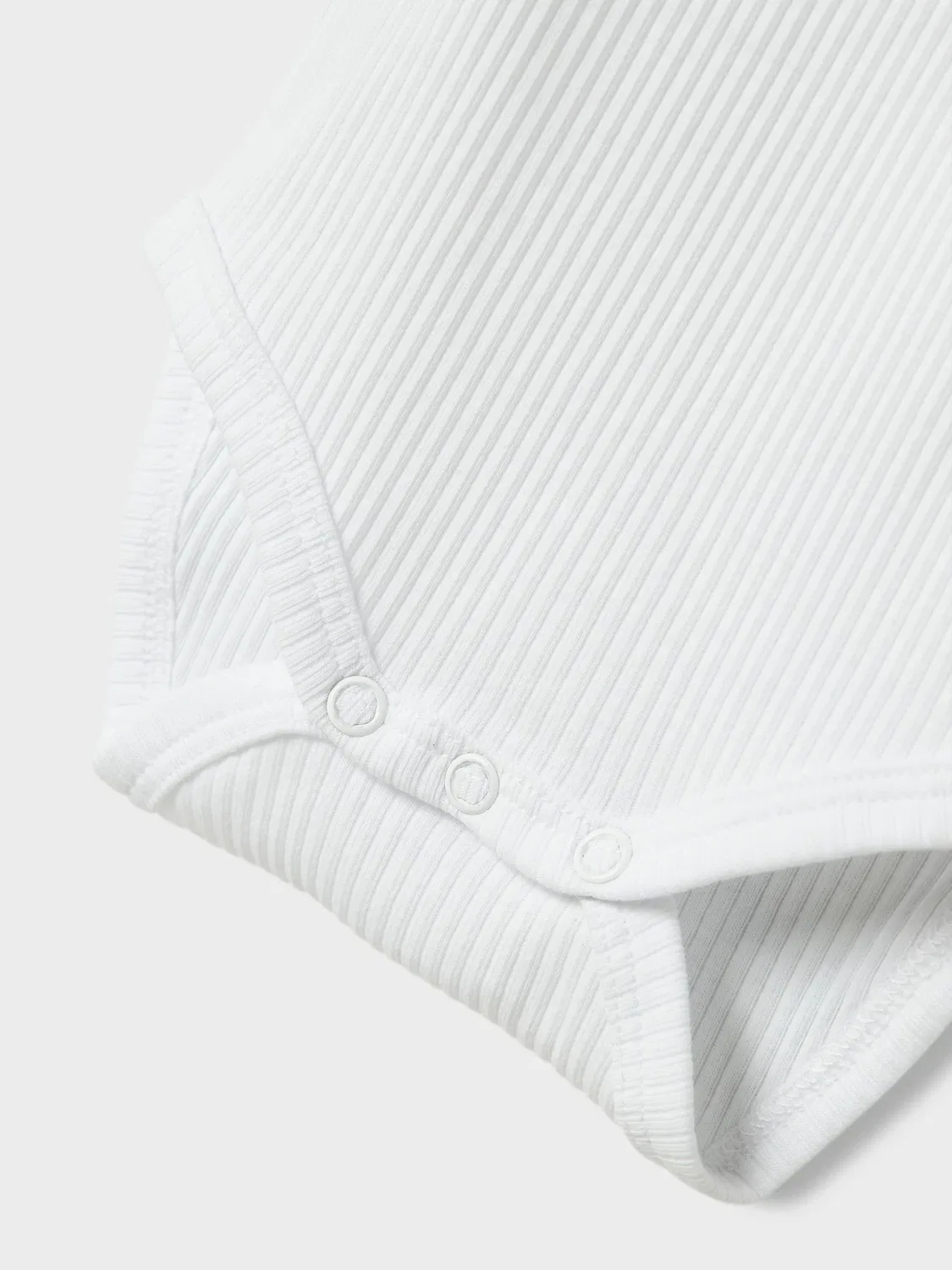 Боди-комбинезон с длинным рукавом поло NBMFRIMAN LS POLO BODY Name It, белый — фото 4