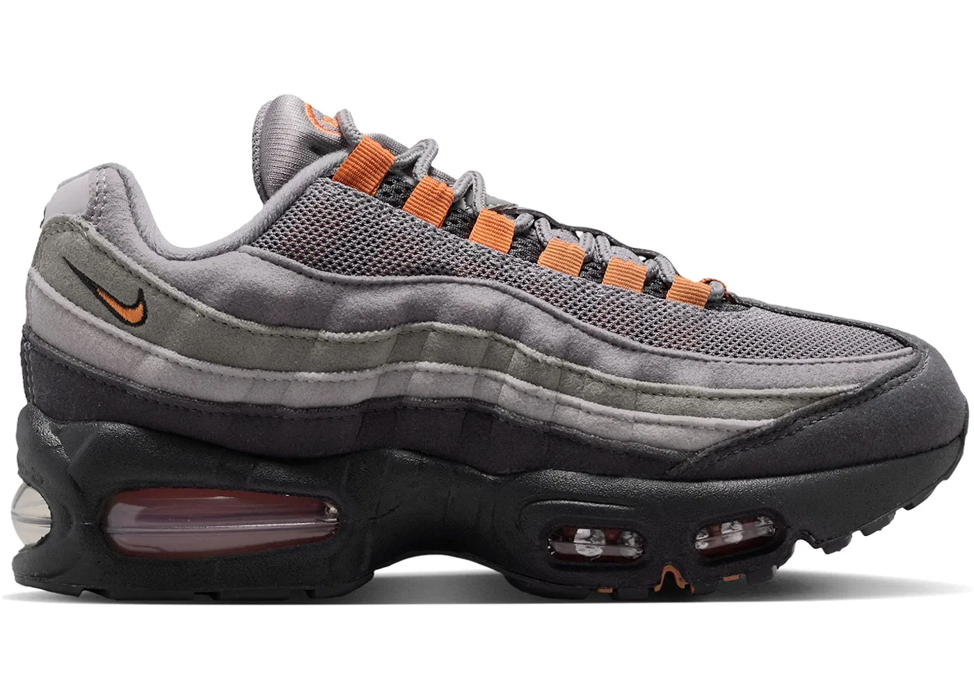 Детские кроссовки Lifestyle Nike Air Max 95, Pencil Point/Anthracite/Light Charcoal/Hot Curry