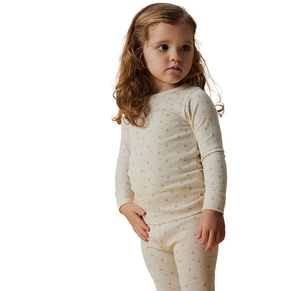 Футболка с длинным рукавом Gago Slim Lil Atelier Name It, бежевый