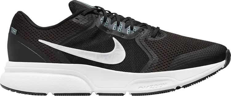 

Кроссовки Nike Zoom Span 4 'Black Metallic Silver', черный