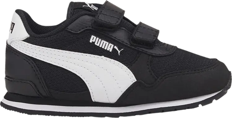 

Кроссовки Puma ST Runner v3 Infant Black White, черный