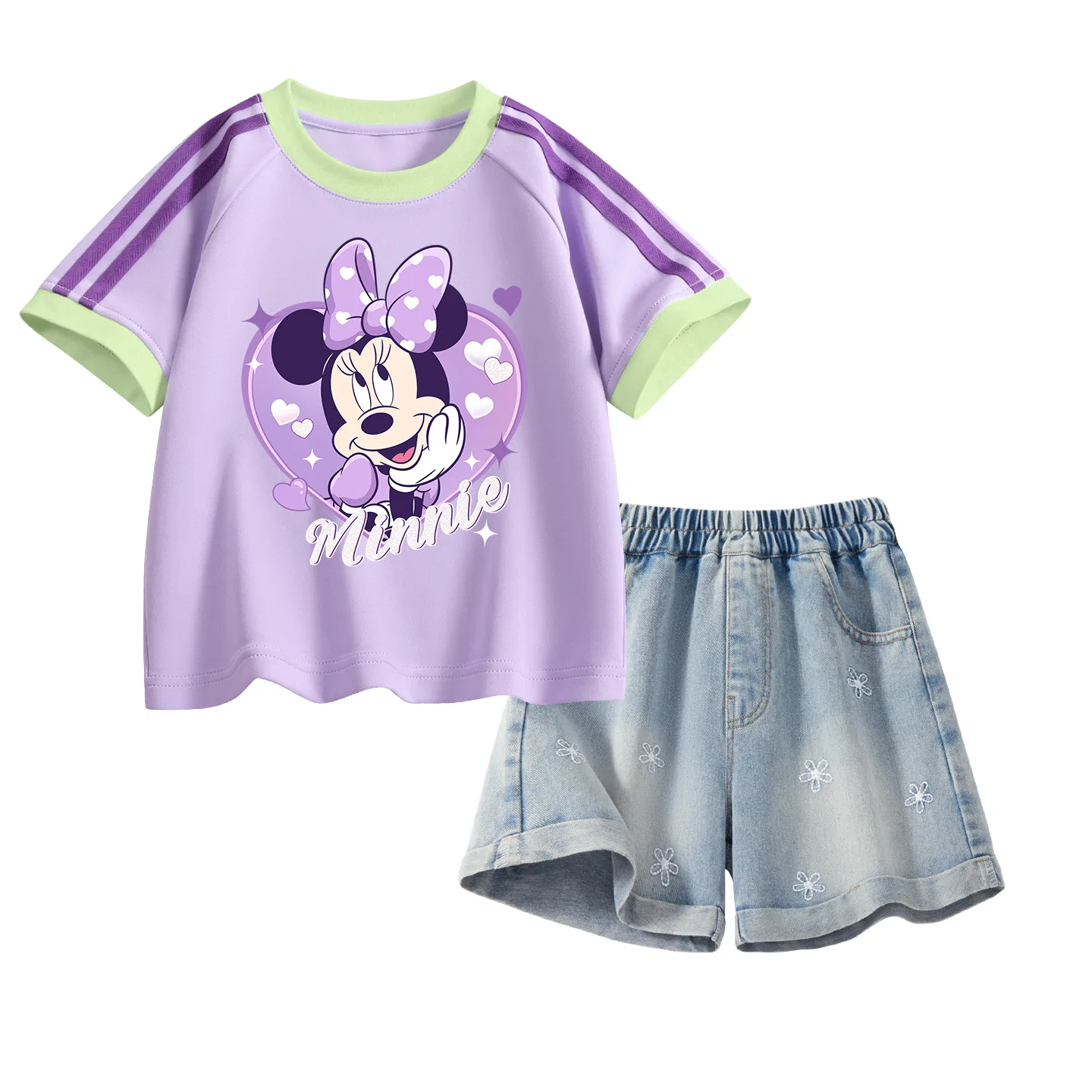Детский спортивный костюм Casual Sportswear Disney Daisy Lavender Denim Blue