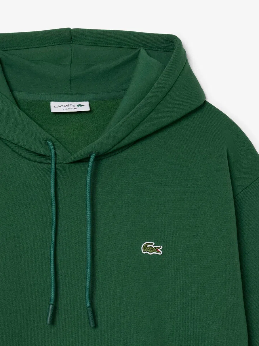 Толстовка LACOSTE зеленого цвета — фото 3