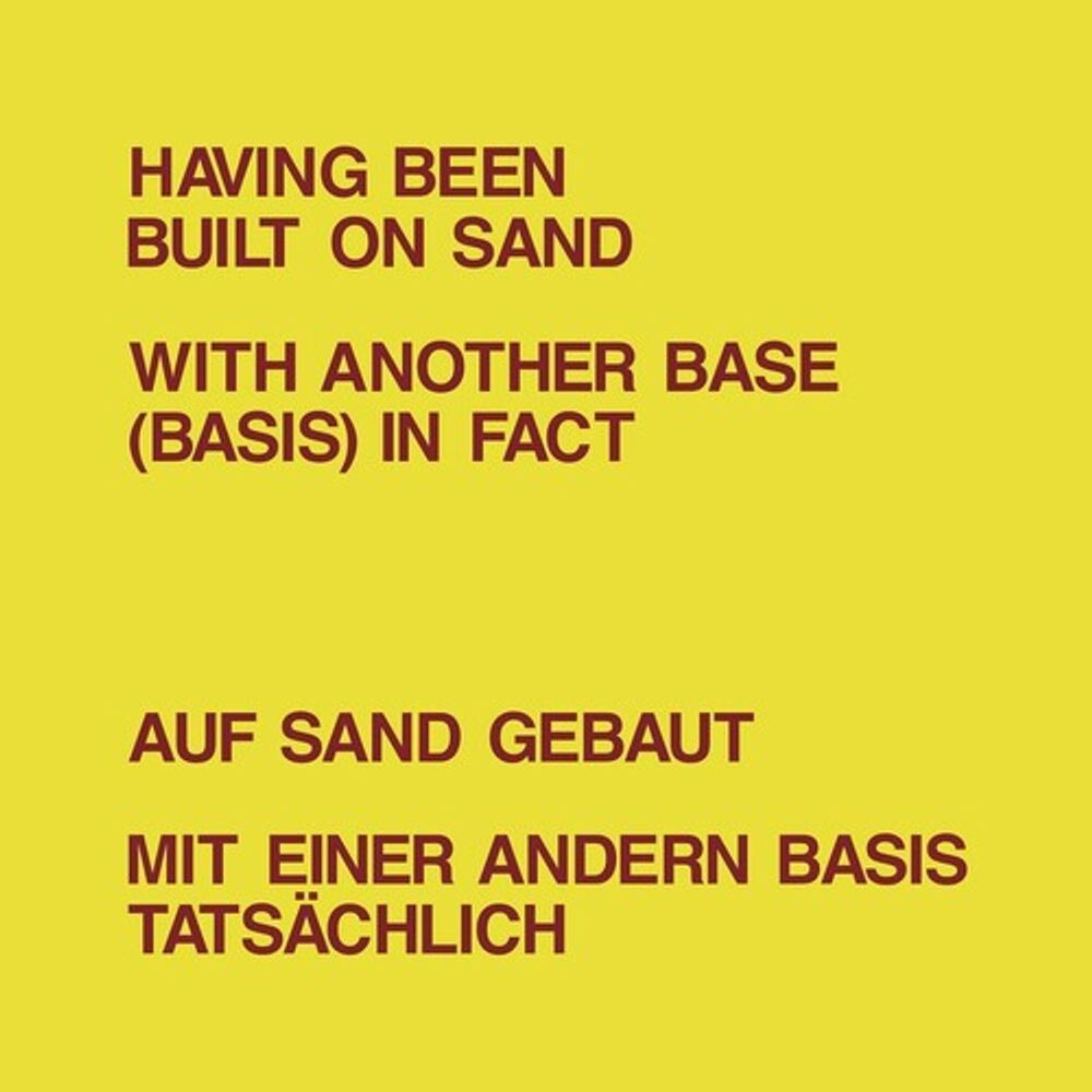 

Виниловая пластинка LP Having Been Built On Sand - Dickie Landry