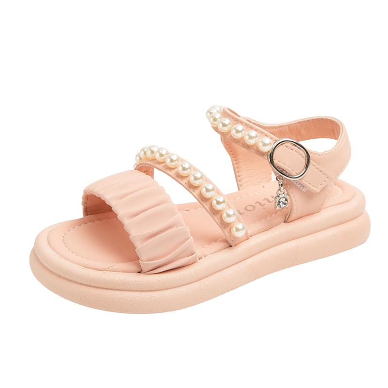 

Противоскользящие износостойкие детские сандалии для детей SHIBU, розовый