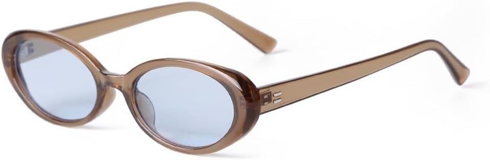 

Овальные солнцезащитные очки UV400 для женщин, зеленые, розовые, с леопардовым принтом, разноцветные, коричневые, для занятий спортом на открытом воздухе, бега и езды на велосипеде Generic, C8