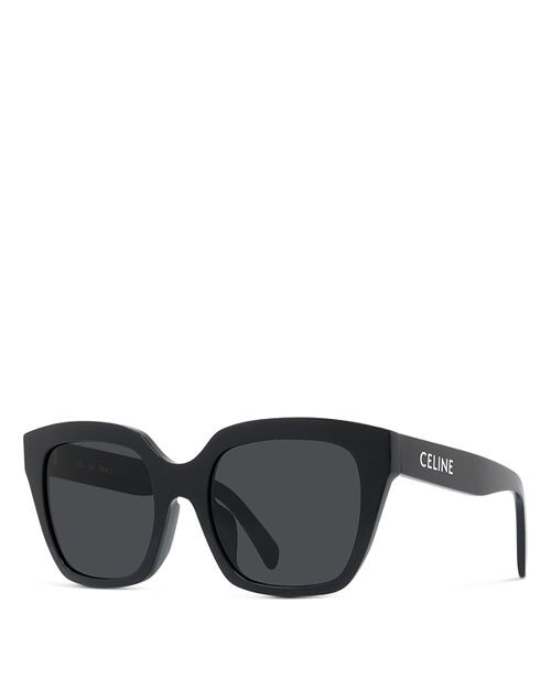 

Квадратные солнцезащитные очки Monochroms, 56 мм CELINE, цвет Black