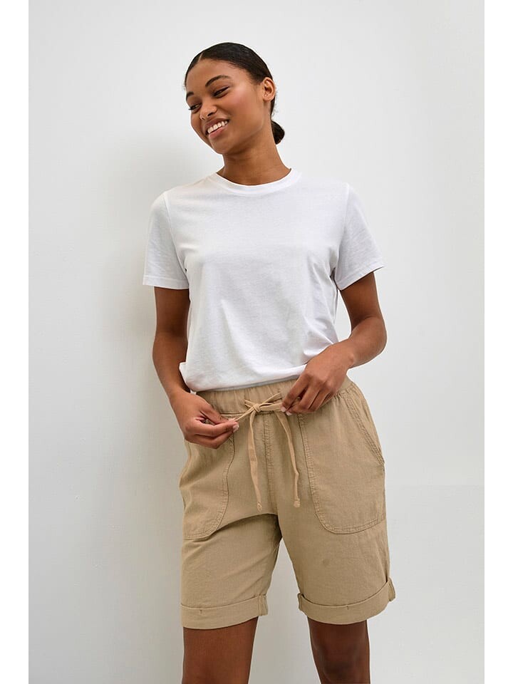 

Шорты Kaffe, бежевый