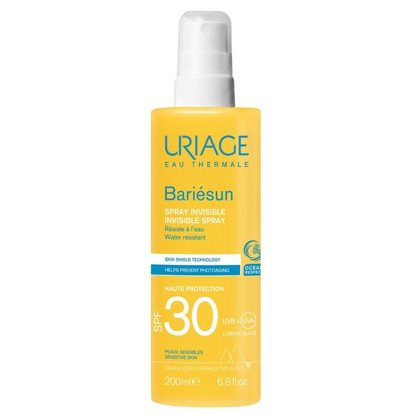 

Водостойкий солнцезащитный спрей spf30, 200 мл Uriage Bariesun