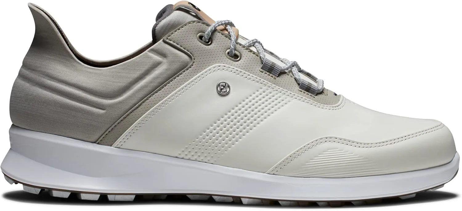 Кроссовки для гольфа FootJoy Stratos без шипов предыдущего сезона, бежевый/хаки — фото 3