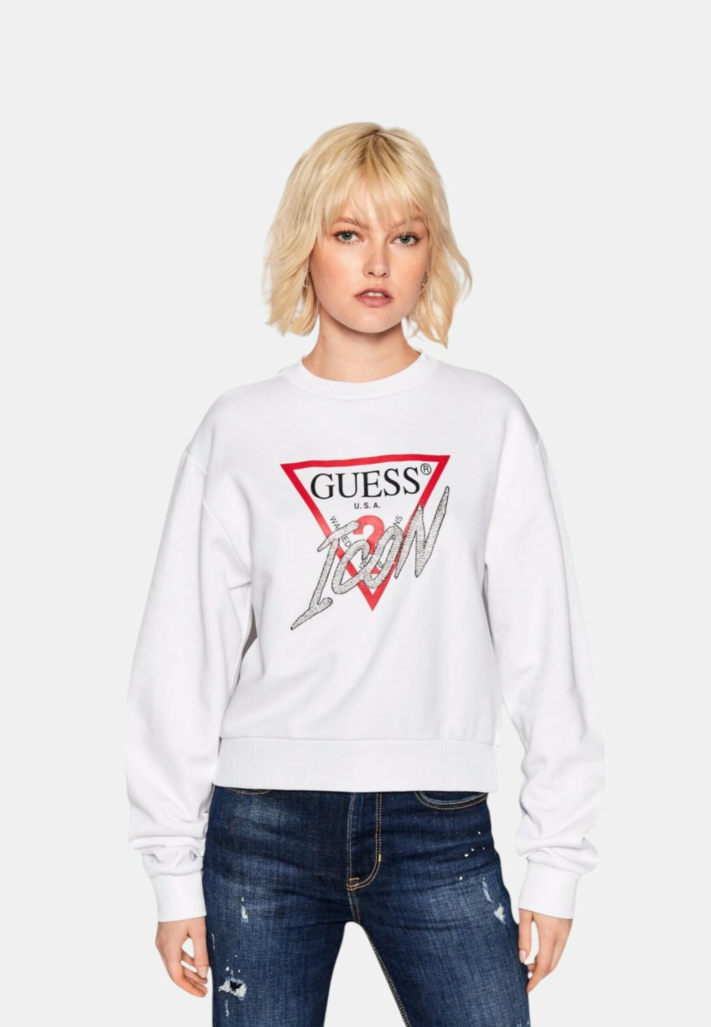 

Толстовка Guess, белый