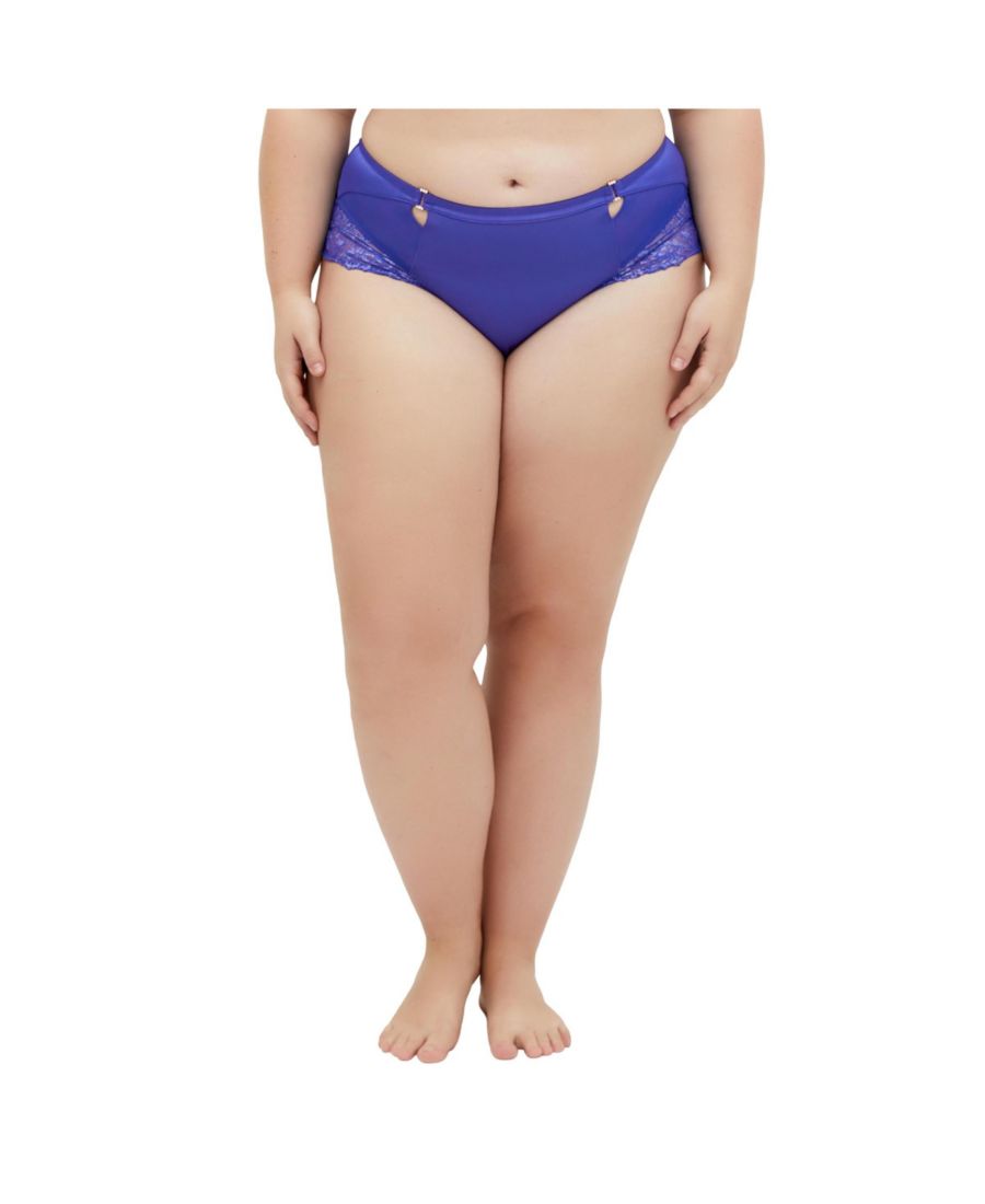 

Трусы Renay Hi Brief больших размеров CITY CHIC, Sapphire