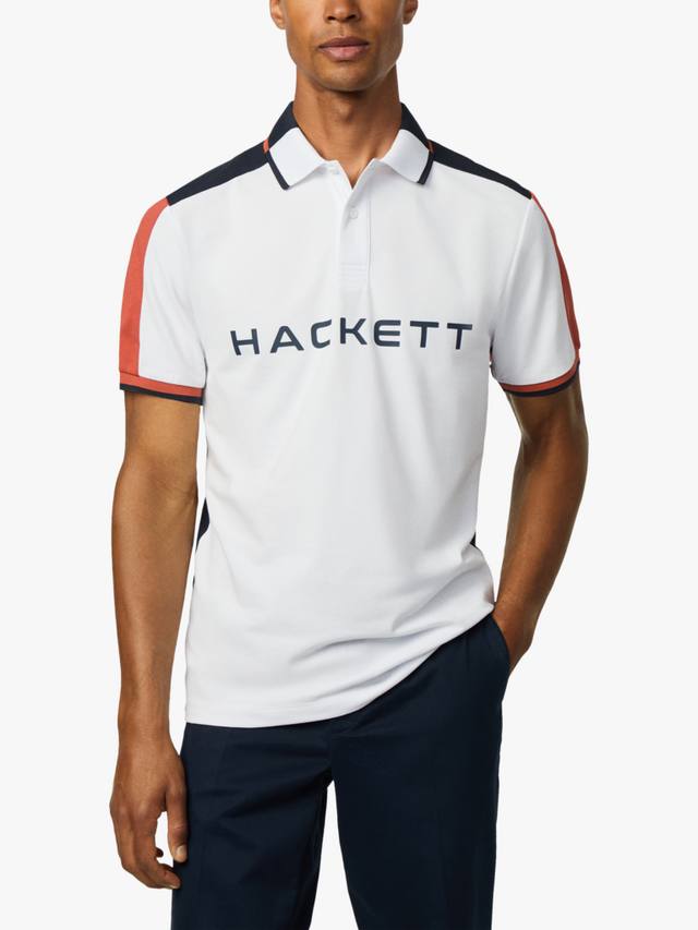 

Хлопковая поло с длинными рукавами Hackett London